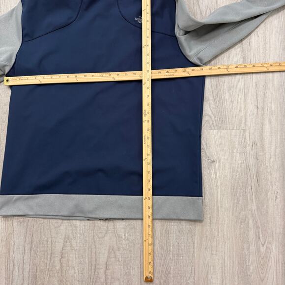 The North Face Kadet Jacket Men's Extra Large XL Blue Gray Soft Shell Outdoors - Picture 7 of 8